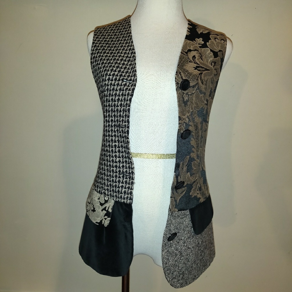 Patch work vest - Picture 3 of 5